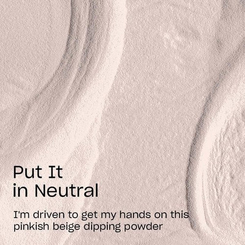 OPI Powder Perfection Put It in Neutral | Sheer Soft Pink Crème Nail Dipping Powder | Acrylic Alternative