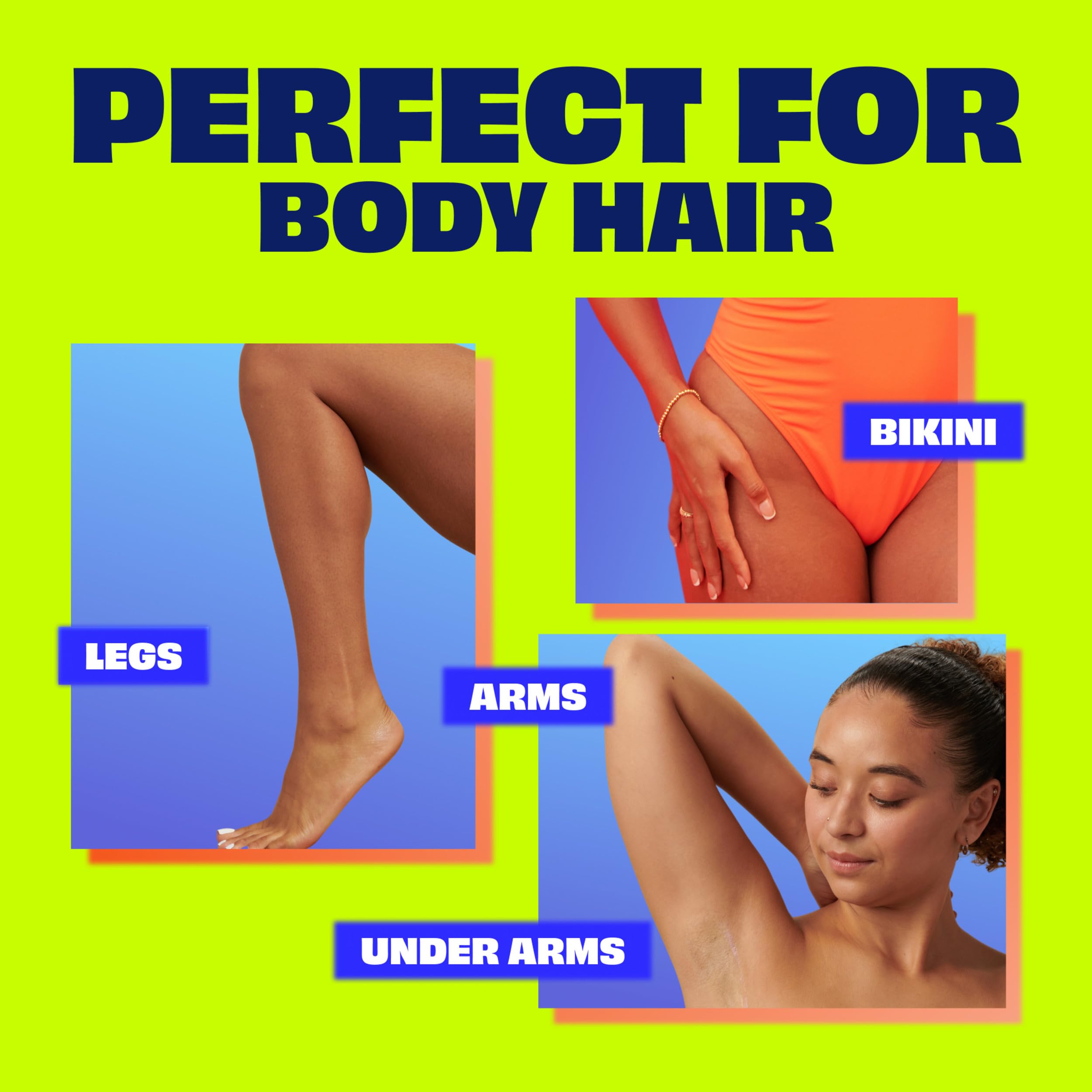 Nair Sensitive Shower Cream Hair Remover with Natural Coconut Oil and Vitamin E, Body Hair Removal Cream for Women, 12 oz