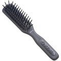 Kent AH10G Airhedz Pro Narrow Pin Hair Brush - Detangle Thick & Curly Hair | Scalp Massager in Grey