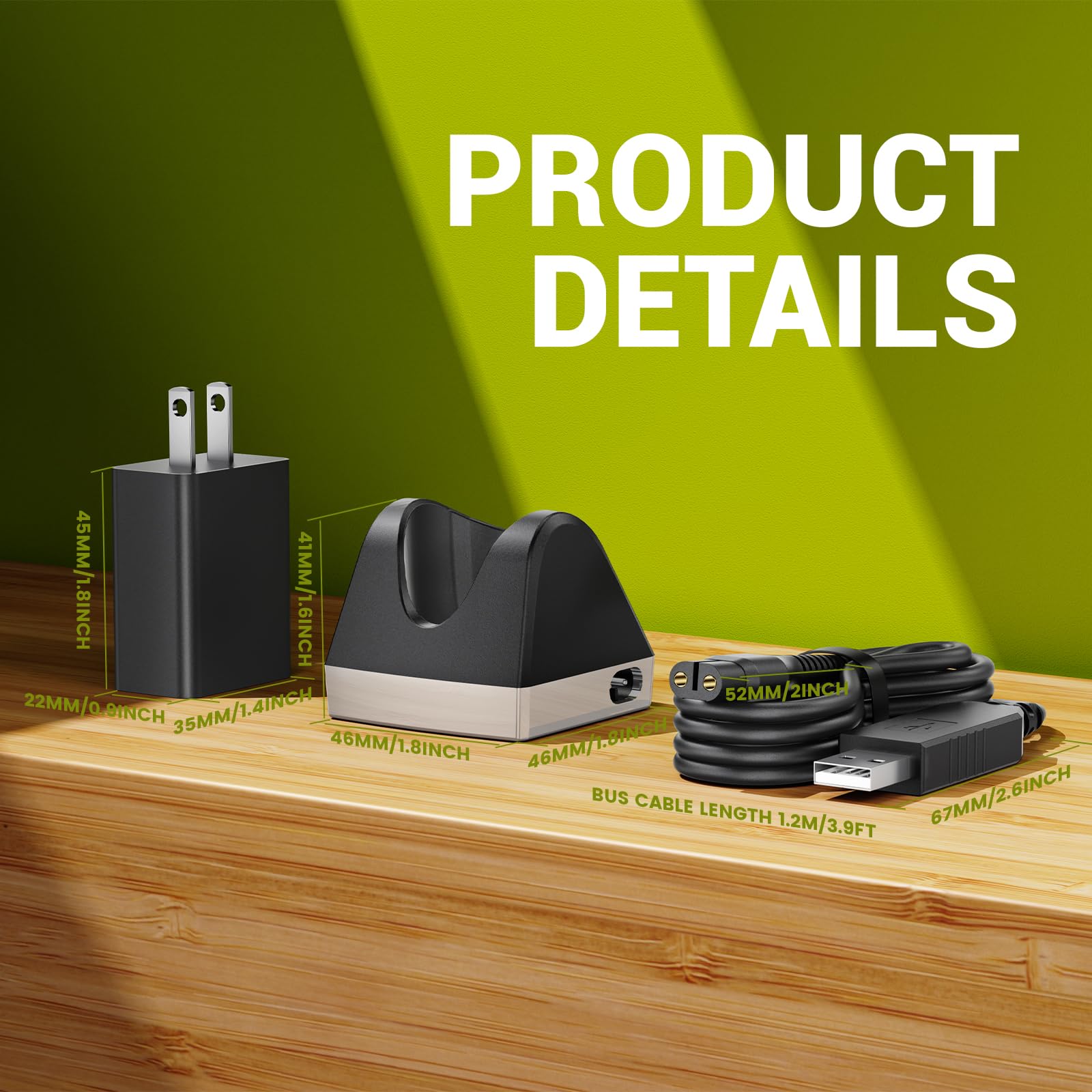 Charger Dock Compatible with Philips Norelco Oneblade QP2520