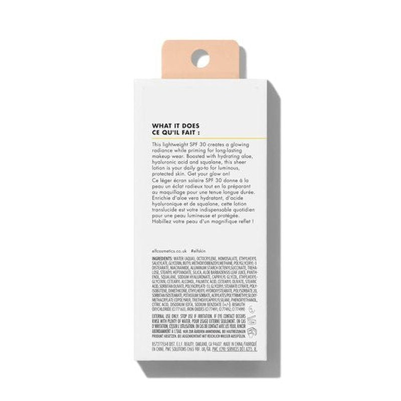 e.l.f. SKIN Suntouchable Whoa Glow SPF 30 - Sunscreen & Makeup Primer for Glowing Skin | Vegan & Cruelty-Free