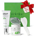 veletine Tea Tree & Aloe Foot Care Set - Urea Cream,Callus Remover Gel & Foot Callus Remover,10Pairs Mask Sleeves for Dry Cracked Feet - Pedicure Kit for for Birthday Valentine's Women Men Gift