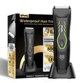 Manscape Body Hair Trimmer for Men w/Light Pubic Hair Trimmer Safe Blade