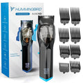 HUMMINGBIRD MK10 Pro Series Hair Clippers – 9,000 RPM Brushless Motor, DLC Blade, Cordless USB-C Rechargeable, Super Torque, Professional Barber Clippers, Haircut Kit, Includes Barber Cape & Comb