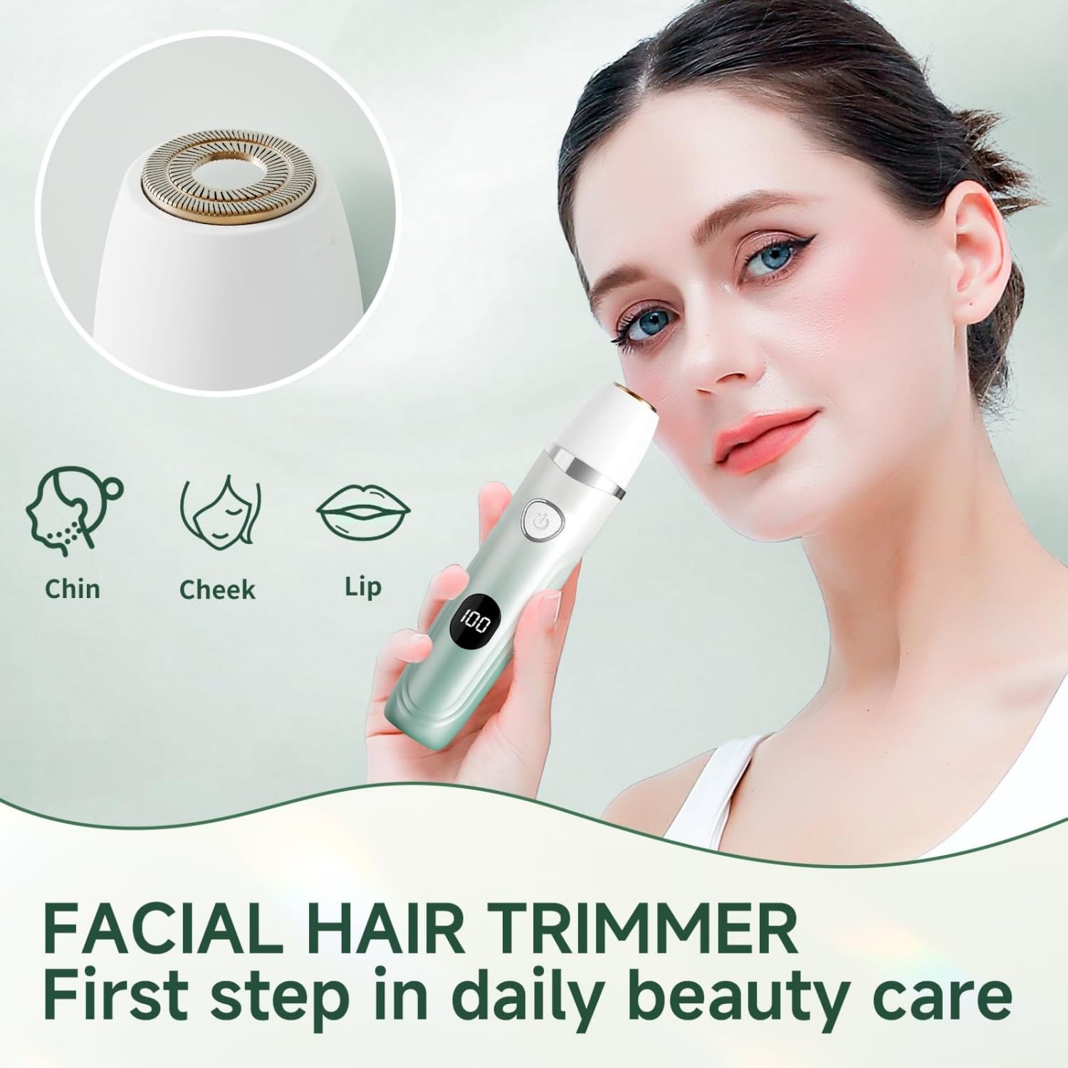 Electric Razors for Women, Painless Bikini Trimmer for Silk Skin