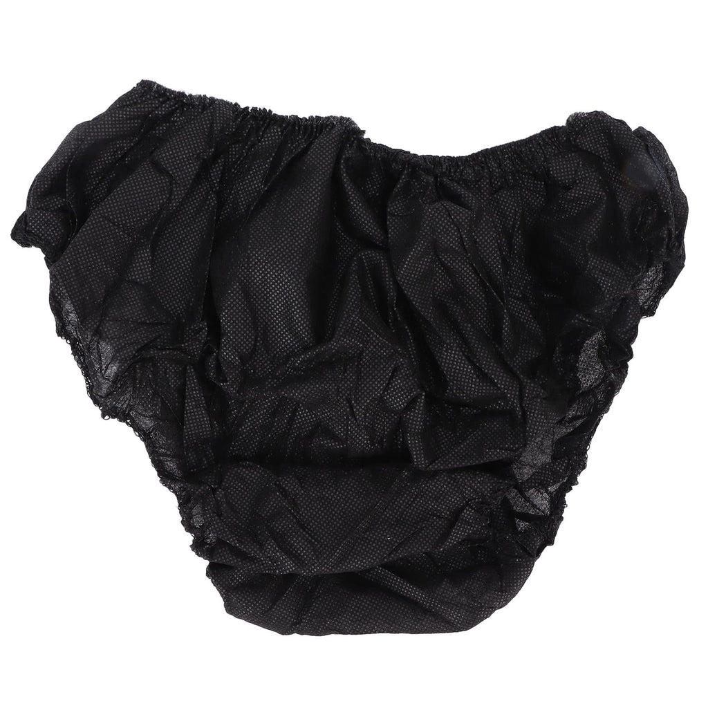 ZASCHMOY 50pcs Disposable Black Underwear, One Size Fits Most Portable Travel Underwear for Women And Men Outdoor Tourism Hotel