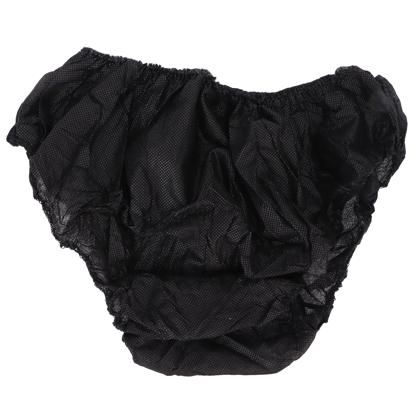ZASCHMOY 50pcs Disposable Black Underwear, One Size Fits Most Portable Travel Underwear for Women And Men Outdoor Tourism Hotel