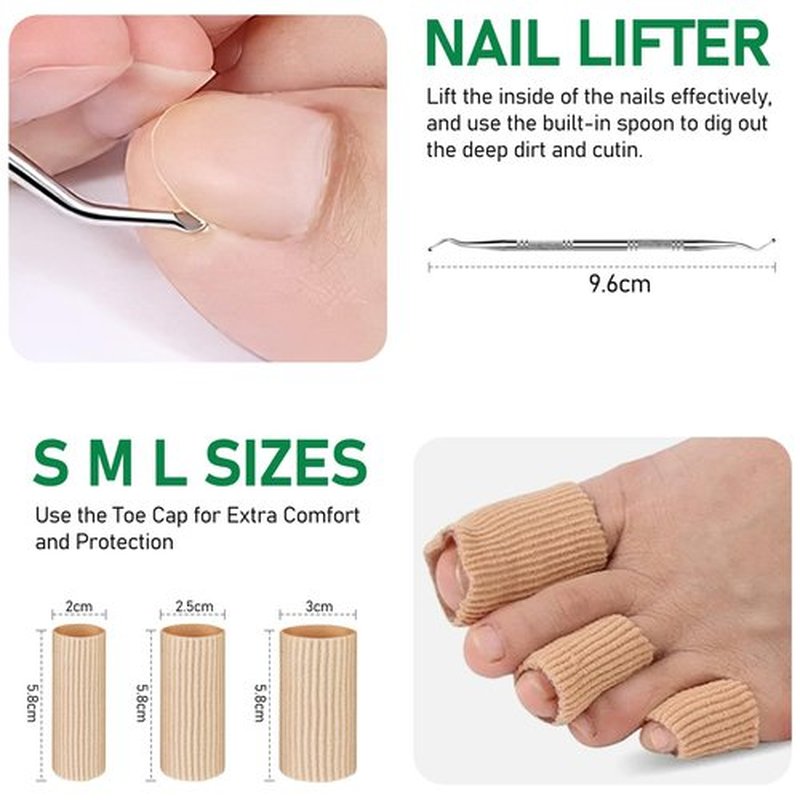 Ingrown Toenail Treatment: Ingrown Toenail Removal Kit - Ingrown Toenail Tool for Men Women - Ingrown Toenail Corrector Drops - Ingrown Toenail Remover - Effective Solution for Ingrown Toenails - 30ml