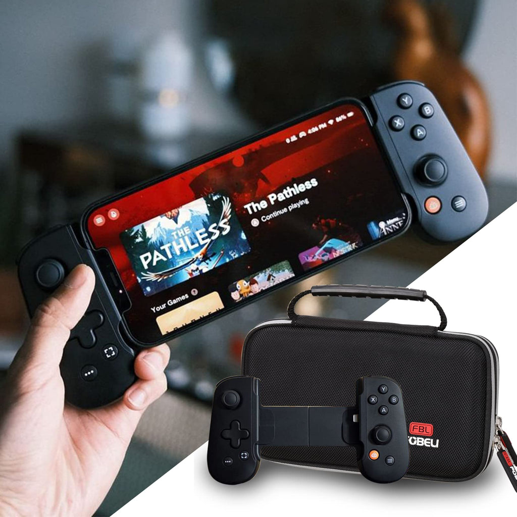 FBLFOBELI EVA Storage Case Compatible with Backbone One Mobile Gaming Controller, Hard Travel Carrying Case, Gaming Controller Protector