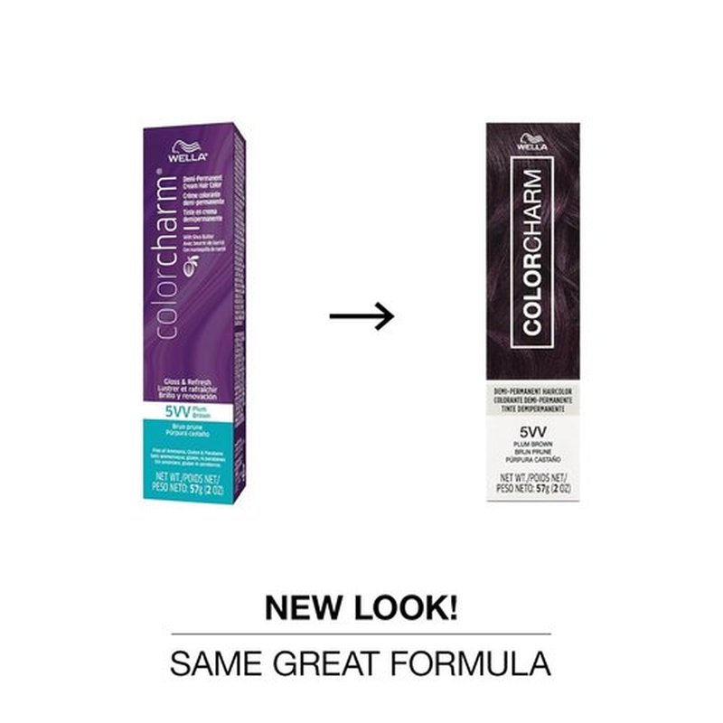COLORCHARM Demi Permanent Hair Color - Glossy Finish to Refresh & Tone - 2 Fl Oz