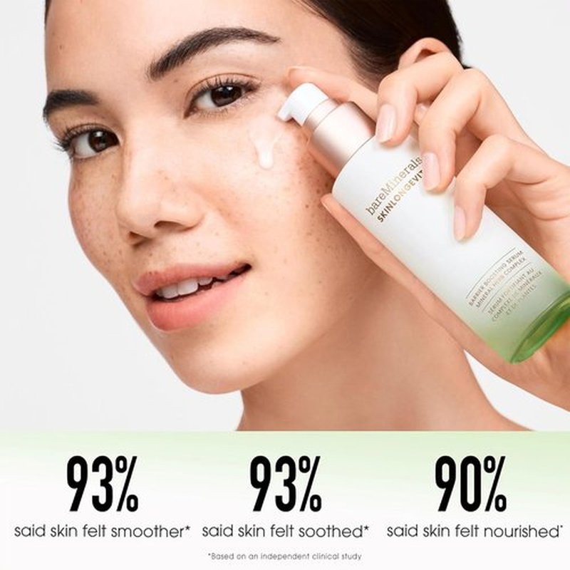 bareMinerals SKINLONGEVITY Serum - Hydrating Face Serum with Niacinamide for All Skin Types | 30ml