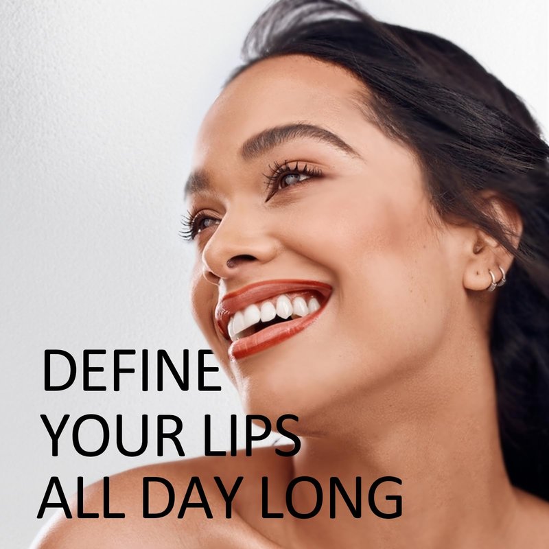 Vevivia Lip Stain - 2-In-1 Lip Liner Stain & Lip Gloss, Long Lasting Dual-Ended Peel Off Lip Stain and Lip Gloss, Waterproof, Smudge Proof, Easy To Use, Natural & Shine Finish, Nude Pink