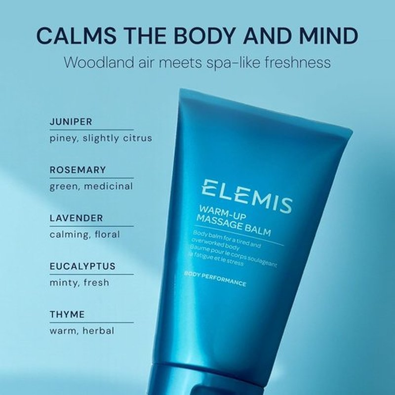 ELEMIS Warm-Up Massage Balm - Soothing Relief for Sore Muscles | 5 Fl. Oz.