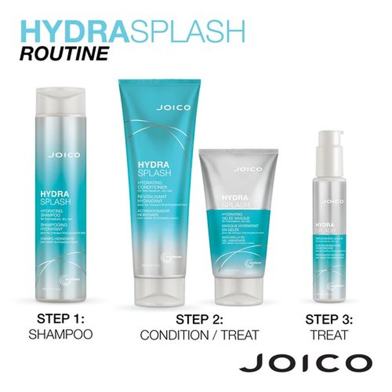 Joico Hydrasplash Replenishing Leavein for Fine Hair, 3.38Ounce, 2 Count