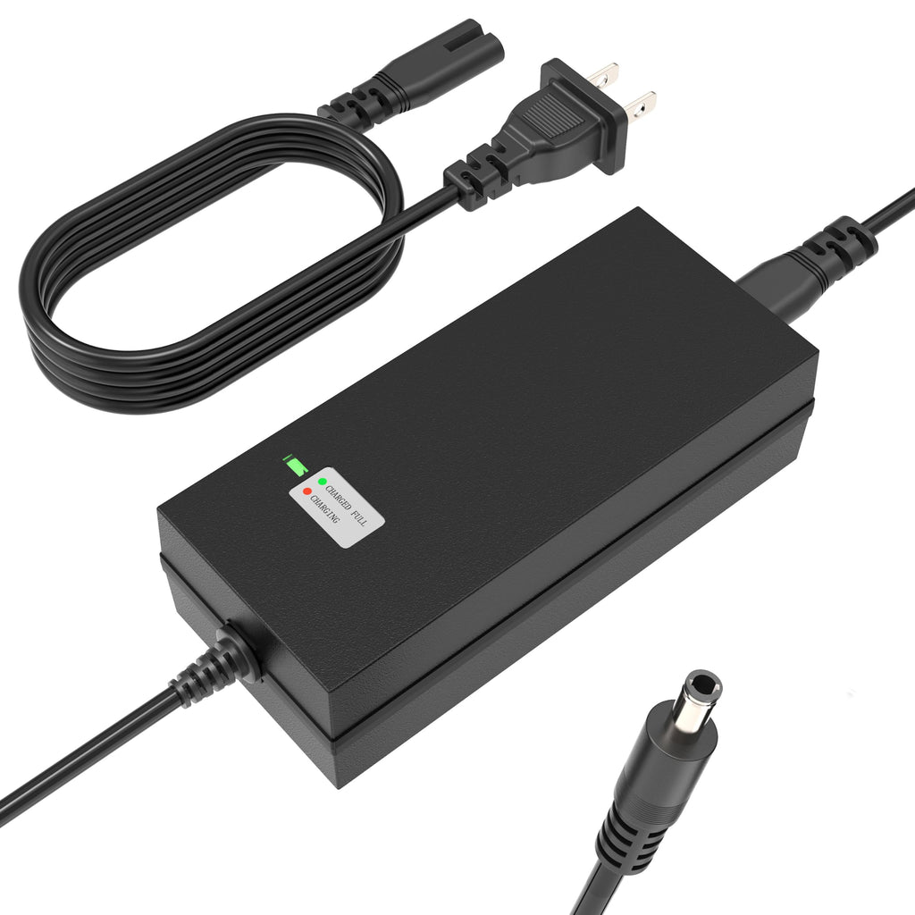EVAPLUS SGS Certified 42V 2A Charger, Power Adapter with Female DC 5.5mm-2.5mm/2.1mm Port, Compatible with GOTRAX GXL V2, G2, G3, G4, Apex, for 36V Lithium-ion Battery
