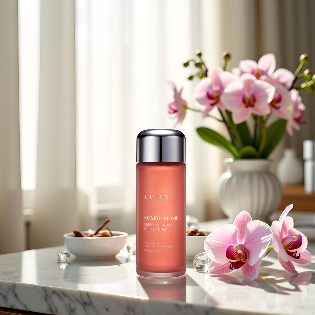 LAVIEN Kombu Biome Hydrating Face Toner - Korean Fermented Toner for Deep Hydration 7 Brightening - Nurishing Facial Toner with Kombucha for Dry Skin - 5.07 Fl Oz (150ml)