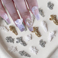 Angel Nail Art Decorations - 32Pcs 5D Love Cupid Resin Designs, Three-Dimensional Acrylic Nails Charms for Women Girls Manicure Art, DIY Jewelry Rhinestone Making Craft Supplies