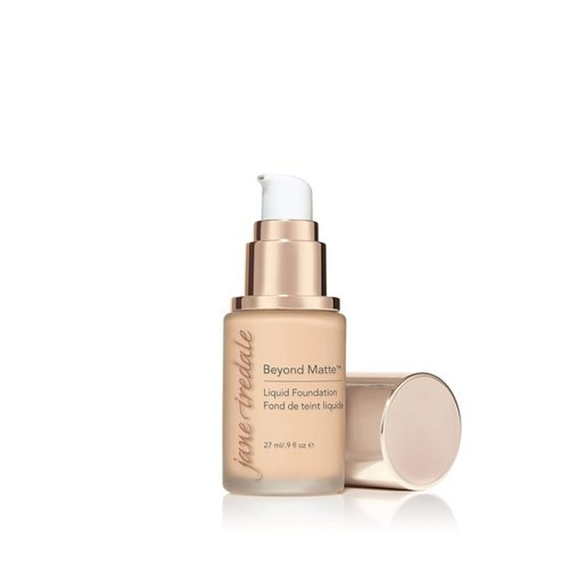 Jane Iredale Beyond Matte 3-in-1 Liquid Foundation - Lightweight, Buildable Coverage | Vegan & Cruelty-Free