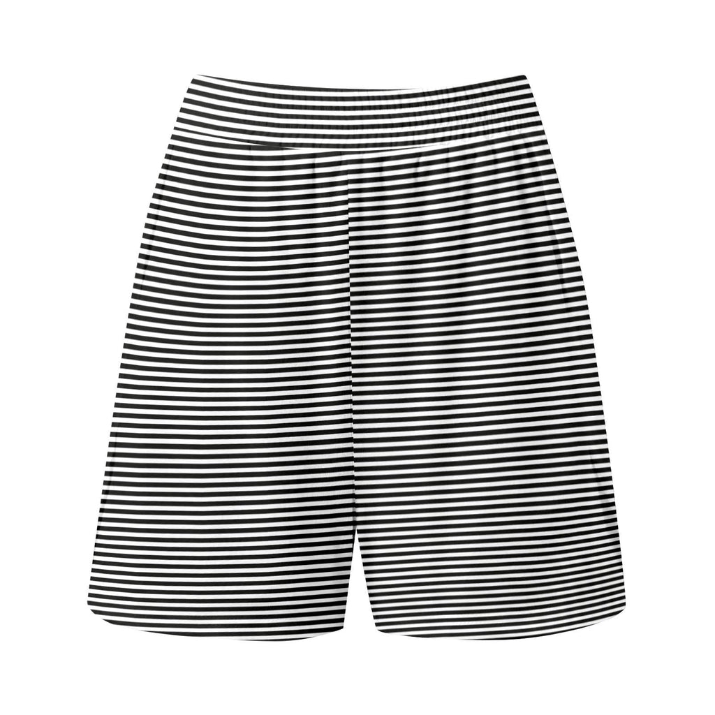 Loinjsnktng Pajamas Shorts Sets For Women Split Short Pjs Set Soft Striped Pajama Tops Elastic Waist Shorts Lounge Sleepwear