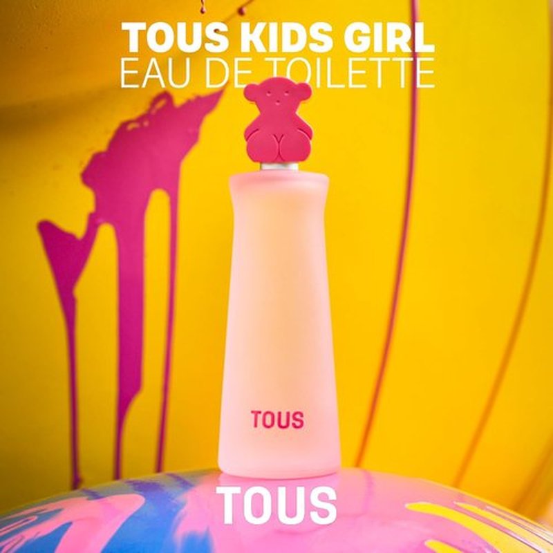 TOUS Eau de Toilette for Kids - Gentle Formula for Sensitive Skin | Ideal for Daily Use, 3.4 Fl Oz