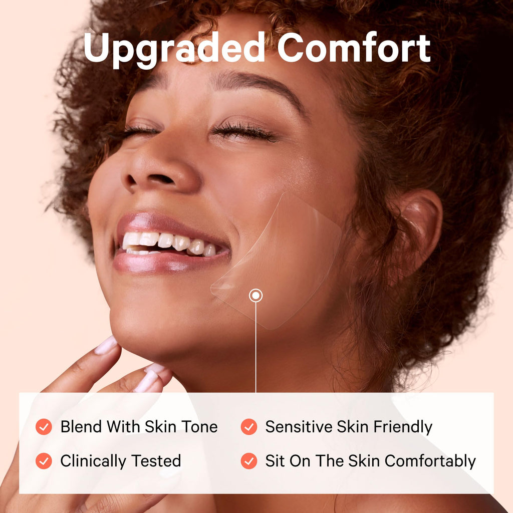 Sosky Large Pimple Patches XL Hydrocolloid Acne Patches for Face & Body Cystic Pimple & Zit Patch for Nose Chin Back, Bacne & Breakouts Vegan Cruelty-Free（10 Count）