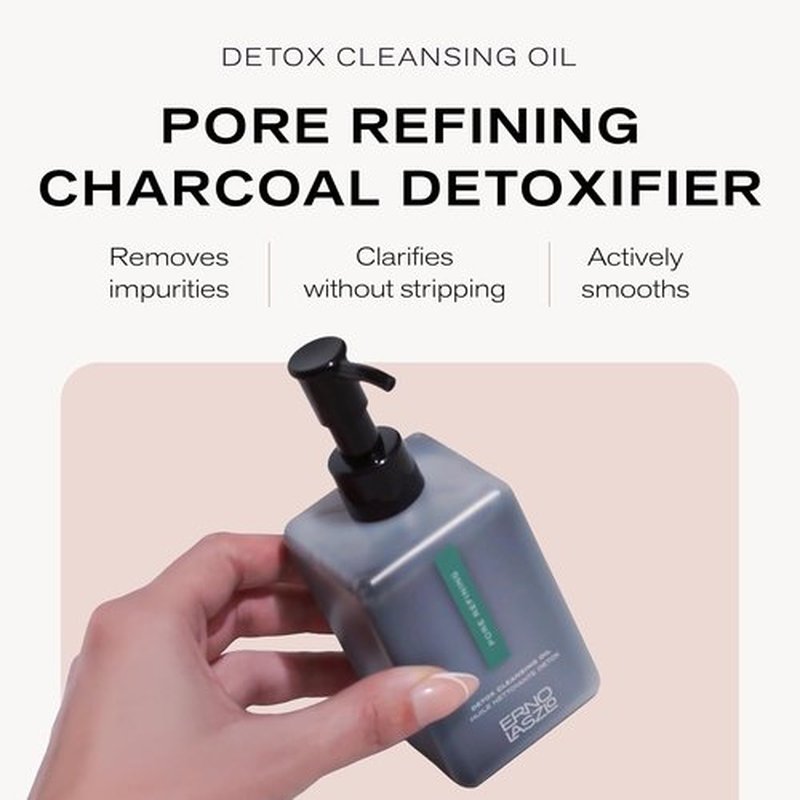 Erno Laszlo Detoxifying Oil Cleanser - Deep Cleanse & Nourish Skin | 6.0 oz