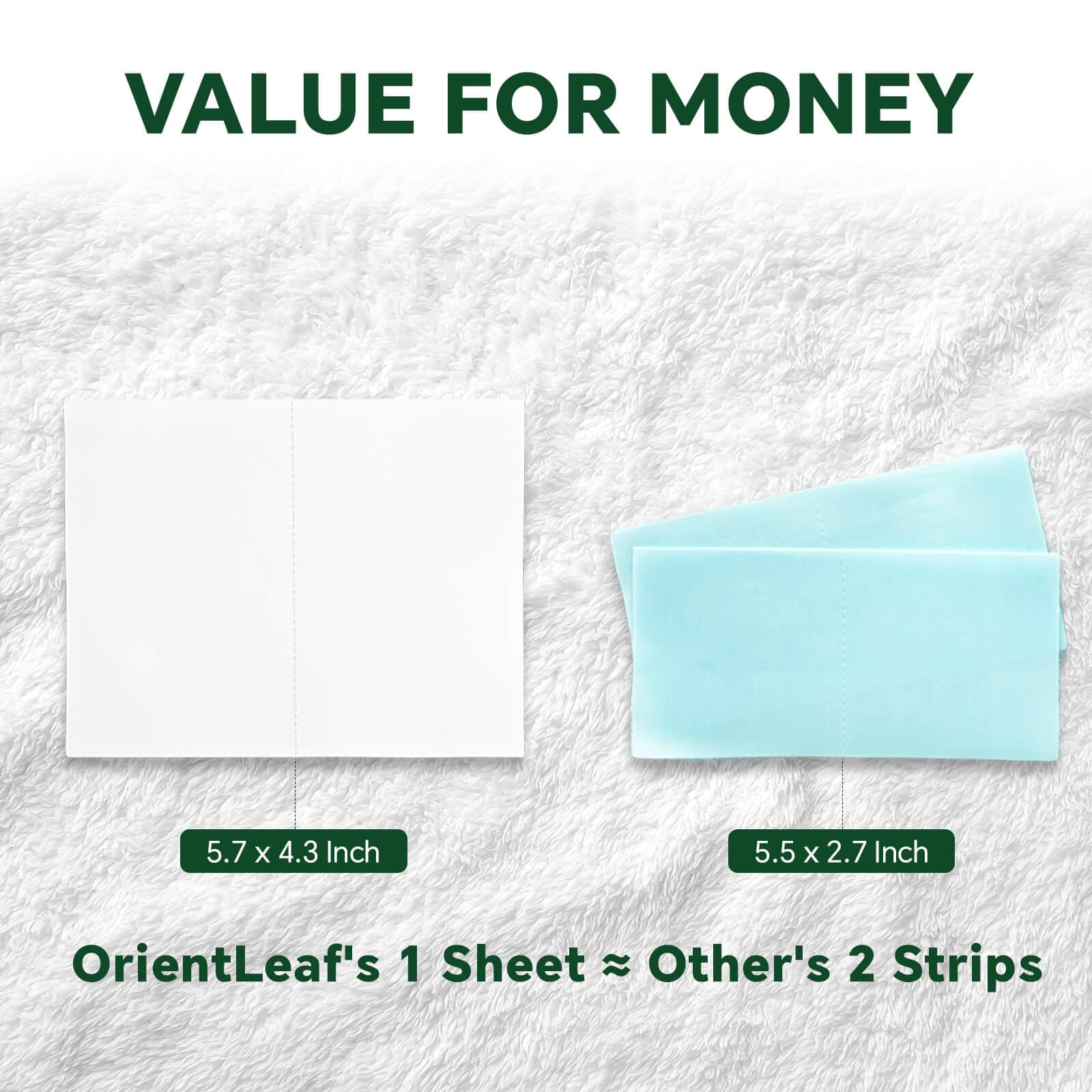 OrientLeaf Laundry Detergent Sheets Fresh Scent, Eco-Friendly, Powerful Cleaning, Up to 160 Loads (80 Sheets), Hypoallergenic Laundry Soap for Travel and Home Washing