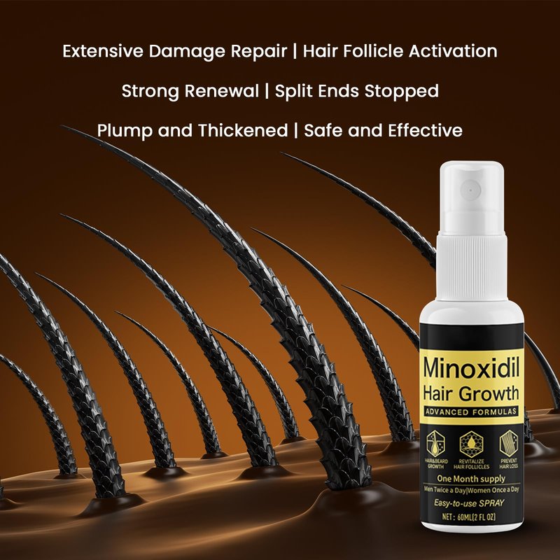 Xinweini Minoxidil for Men Beard Growth Kit, Minoxidil for Women Hair Growth Kit, Hair Loss Treatments for Women Hair Regrowth Treatment, Minoxidil 5%,3 pack