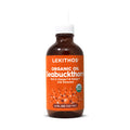 Lekithos Organic Sea Buckthorn Oil | 4 FL OZ (120 ML) | CO2 Extract | Premium Omega 3-6-9 Complex | Skin Barrier Support | Promotes Cell Membrane | Dropper in Glass Bottle | Made In Germany