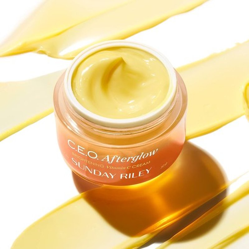 Sunday Riley C.E.O. Afterglow Vitamin C Face Moisturizer - Brightening & Hydrating Cream