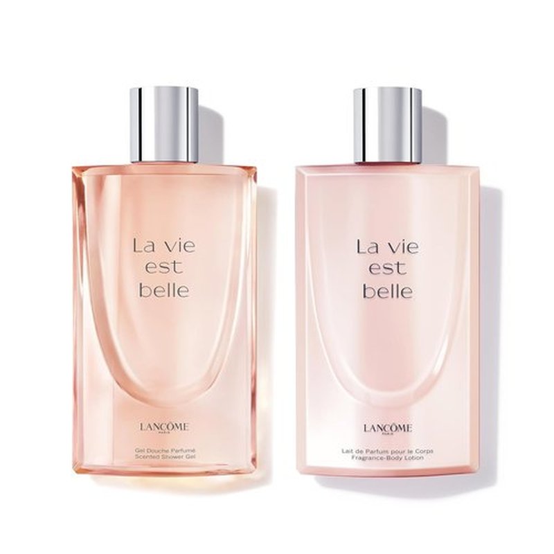 Lancôme La Vie Est Belle Body Wash & Lotion Duo - Floral Sweet Fragrance Set with Iris & Vanilla