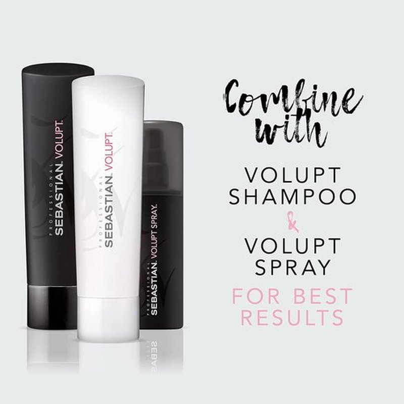 Sebastian Professional Volupt Volume Boosting Shampoo & Conditioner - For Fine, Natural & Color Treated Hair | 8.4 fl oz Bundle