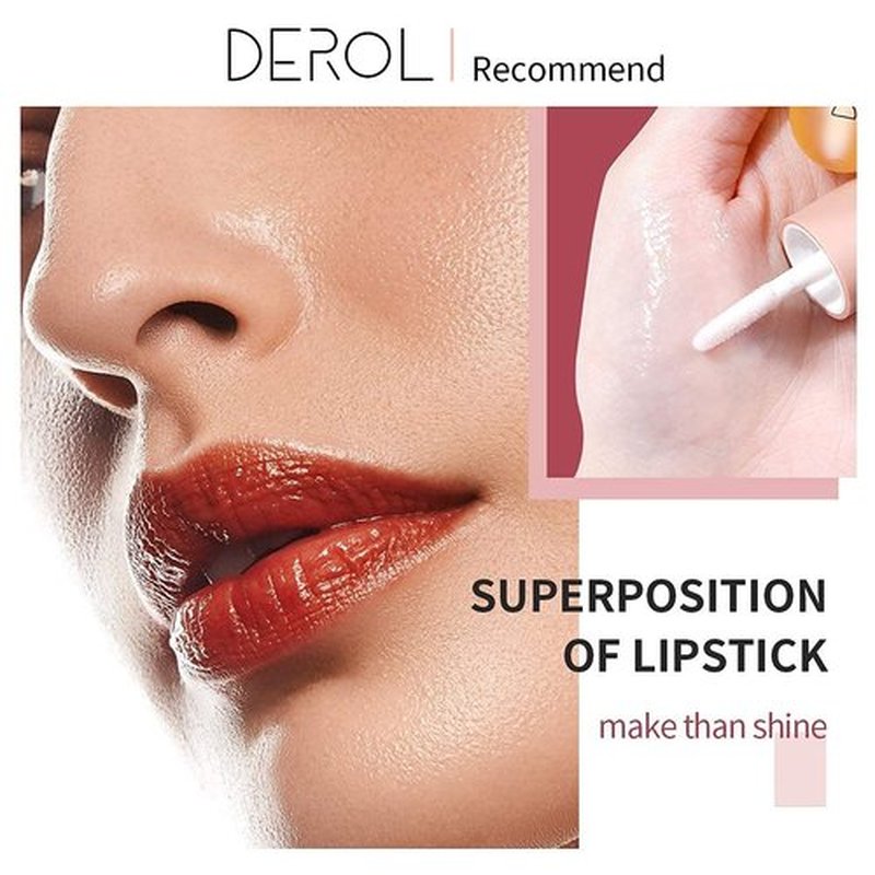 Skiennix Natural Hydrating Lip Plumper - Moisturizing Lip Serum for Fullness, 5.5ml Ginger Essence