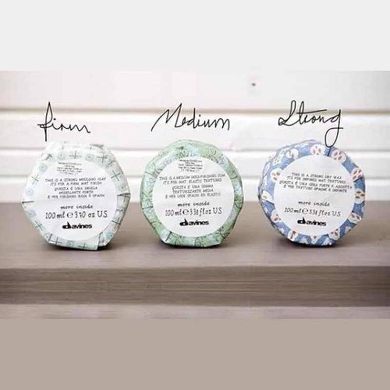 Davines Strong Dry Wax - Matte Texture for Definition & Separation | 2.54 Fl Oz - Strong Hold Styling