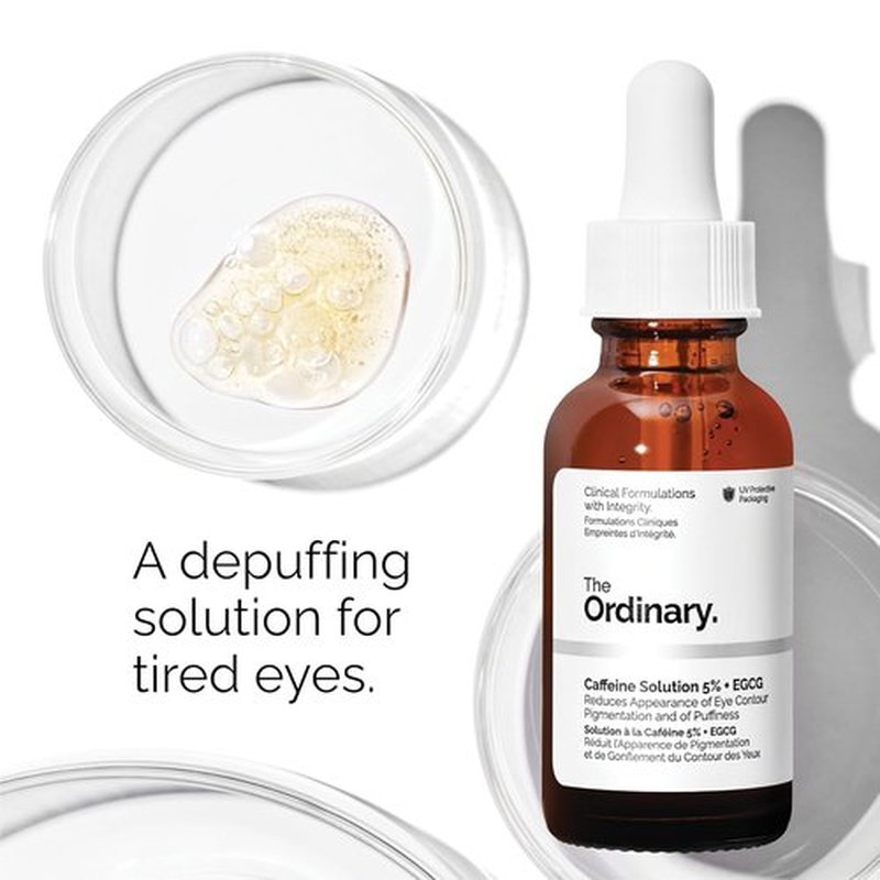 The Ordinary Dull Skin Duo - Skin Care Bundle for Face & Eyes | Niacinamide 10% & Caffeine Solution 5%