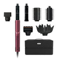 Shark FlexStyle Air Styling System - Powerful Hair Dryer Brush & Multi-Styler with Auto-Wrap Curlers | Black Cherry