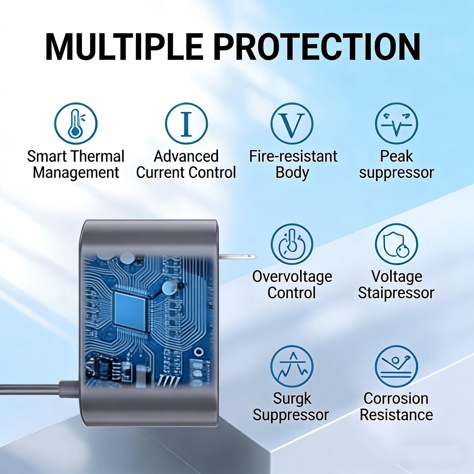 Compatible with Dyson V9 Charger
