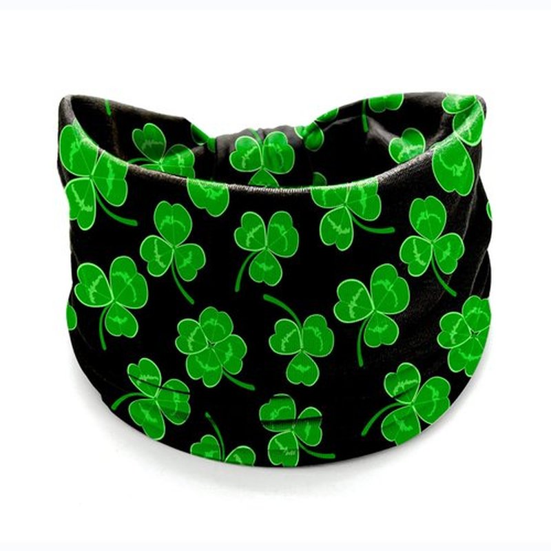 IDDFEVE 4Pcs St. Patrick's Day Headbands for Women - Irish Shamrock Leprechaun Holiday Hair Bands, Festive Gift Hair Accessories(Lucky)