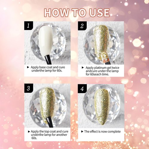 AIJIMEI Ombre Gel, Gradient Painting Gel, Ombre Gel Nail Polish, Including 100 Nail Sponges And Grabbing Pen Suitable For Salons And Family DIY (B0)