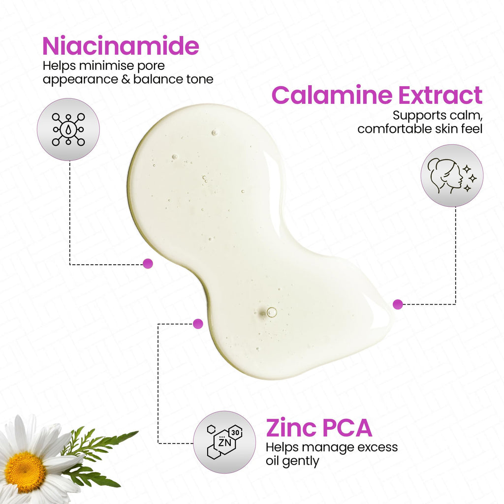 Carbon Theory VaPOREize Niacinamide Face Toner for Blemish Prone Skin, Evens Skin Tone, Helps Minimise and Clear Congested Pores with Calamine Extract 250ml