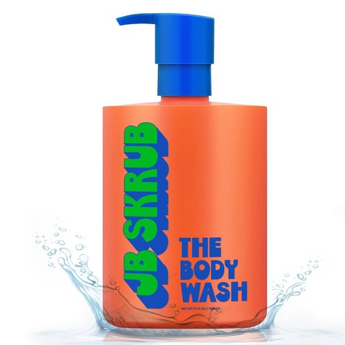 JB SKRUB Boys Body Wash - pH-Balanced Citrus Foaming Cleanser for Kids & Teens | 14 oz.