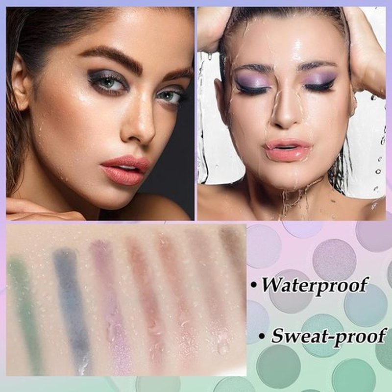 Skiennix Eyeshadow Palette - 30 Pigmented Matte & Shimmer Shades | Long-Lasting Waterproof Makeup