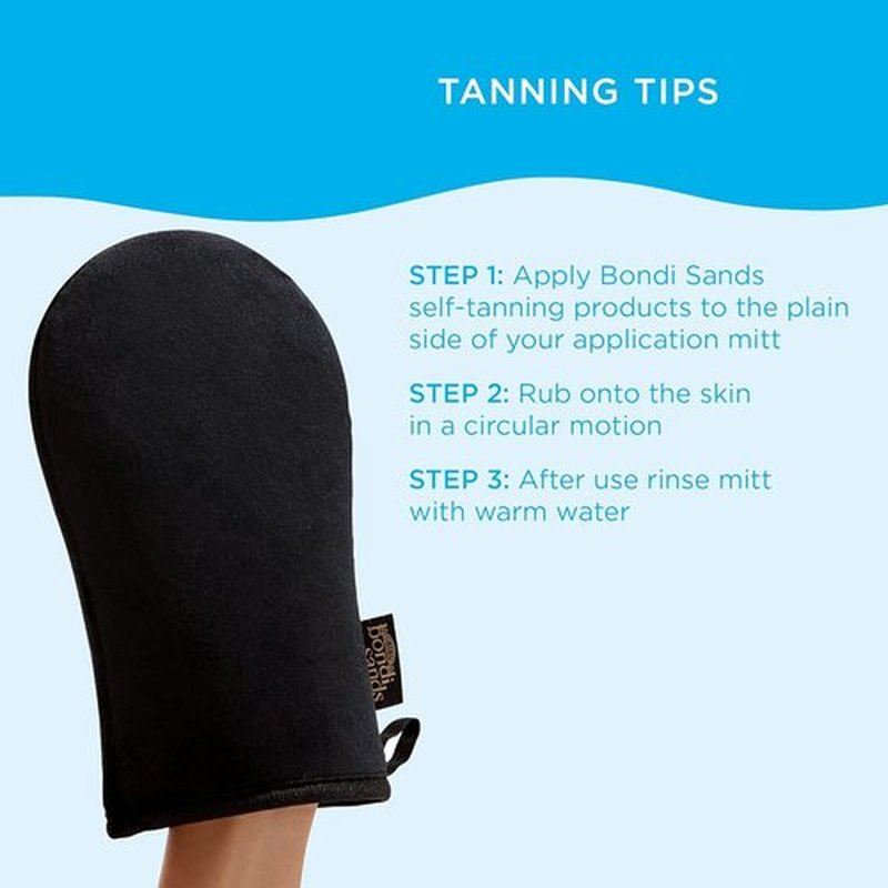 Bondi Sands Liquid Gold Self Tanning Foam - Lightweight Sunless Formula + Reusable Application Mitt