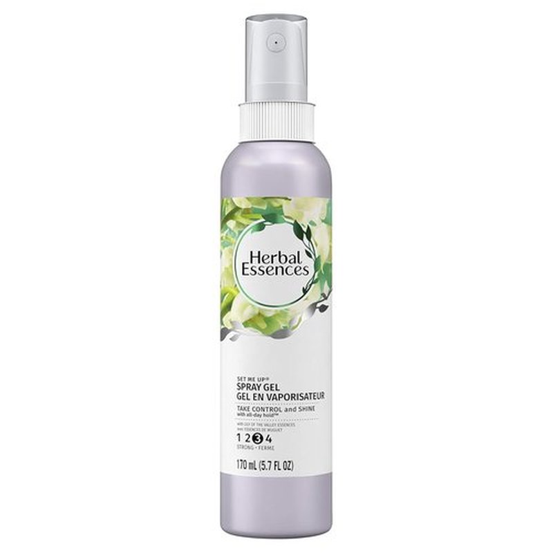 Herbal Essences Set Me Up Spray Gel - Extra Hold for All-Day Style | 5.7 oz