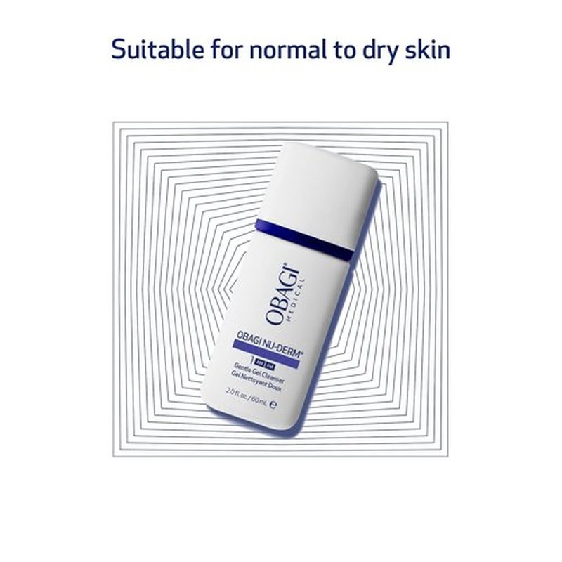 Obagi - Nu-Derm Gentle Face Cleanser - Soothing Formula for All Skin Types - 6.7 oz
