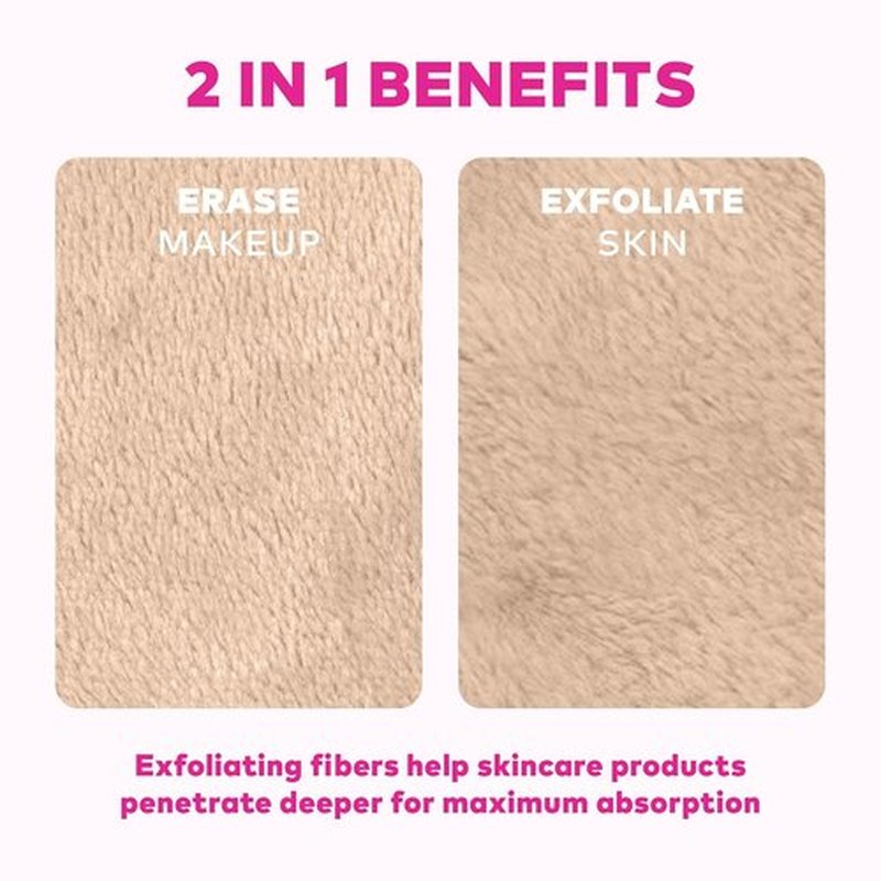 Original Makeup Eraser | 7-Day Set for Effortless Makeup Removal with Just Water - Includes Waterproof Mascara & More!
