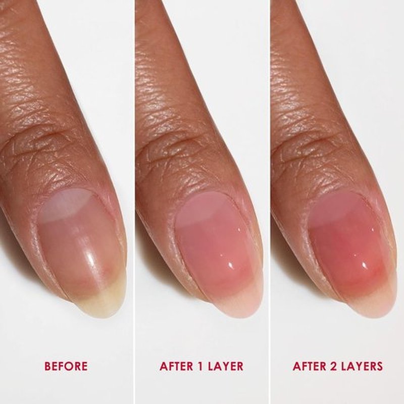 Dermelect Perfectly Polished Nail Rehab Kit - Strengthening Nail Concealer & Peptide Duo, Natural Pink Tint, 2-Piece Set