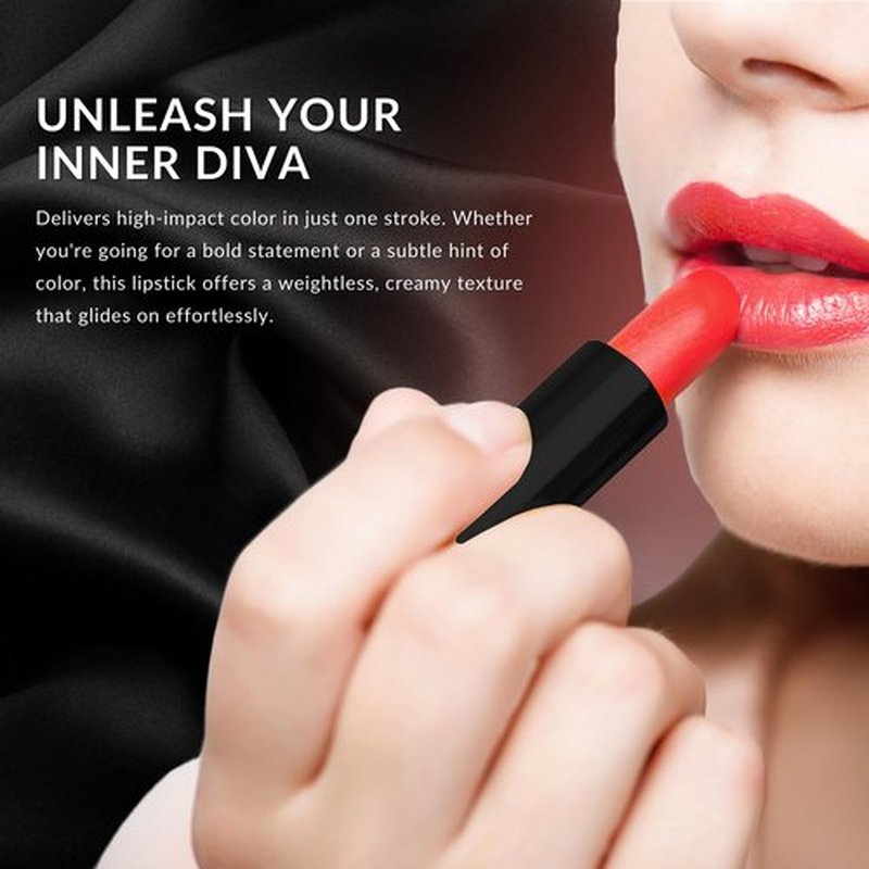 Color Me Beautiful Lipstick - Vibrant Hydrating Color for Luscious Lips | Creamy Formula