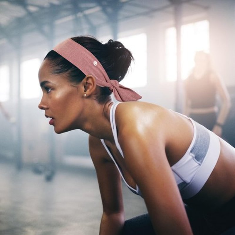 SWAY Short Stretch Non-Slip Headband for Women – Moisture-Wicking, No Headaches, Stays Put for Workouts, Gym, Yoga, Running and Nurse