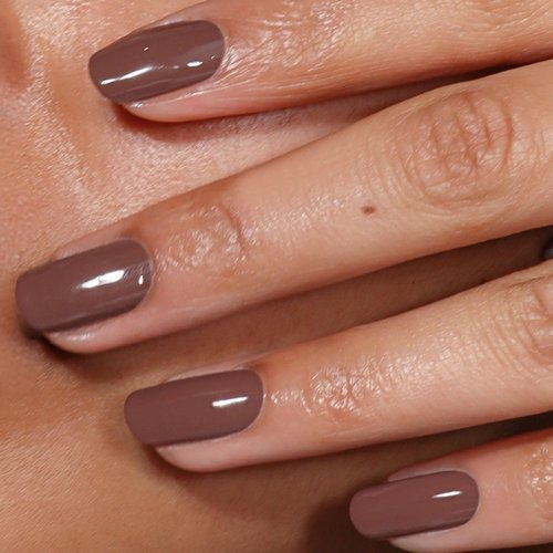 LONDONTOWN Gel Nail Polish – Long-Lasting UV/LED Formula, High-Shine, No Odor or Fumes, Streak-Free Color, Vegan & Cruelty-Free, 3+ Weeks of Wear, Dirty Chai, 0.4 Fl Oz